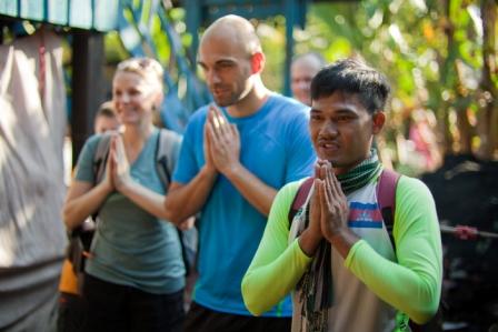 Greeting the local way